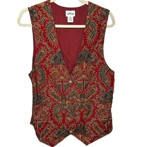 Theo Vintage 90s Beaded Vest - Theo - Size Medium